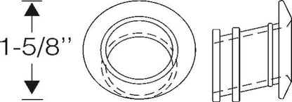 Brake and clutch shank seal