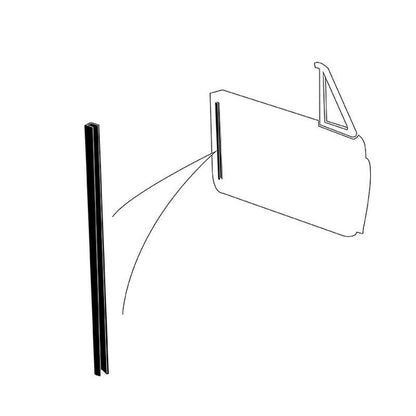Door Glass Rigid Run Channel