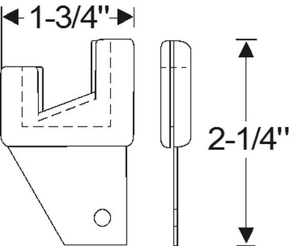 U Jamb Lock Pillar Fillers