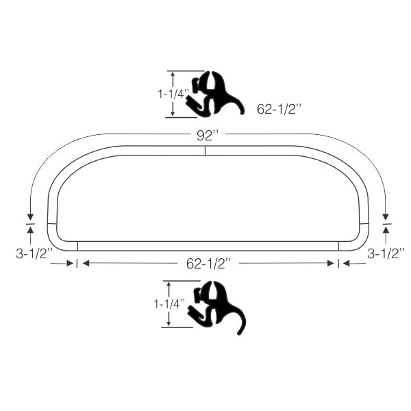 Rear Window Gasket
