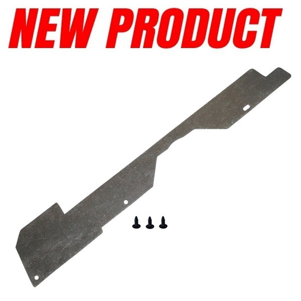 Lower Radiator Filler Strip - w/Clips