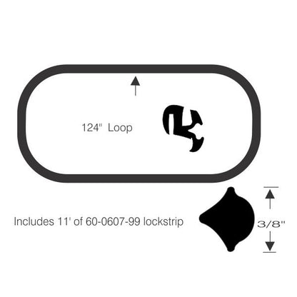Rear Window Gasket Set
