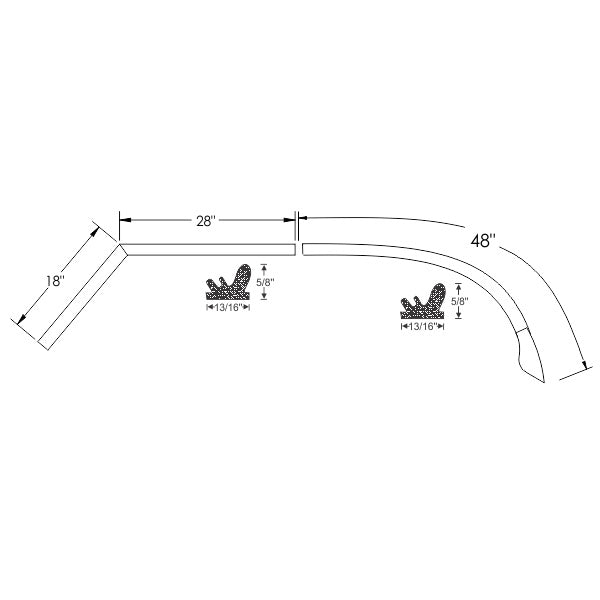 Hardtop Roof Rail Weatherstrips