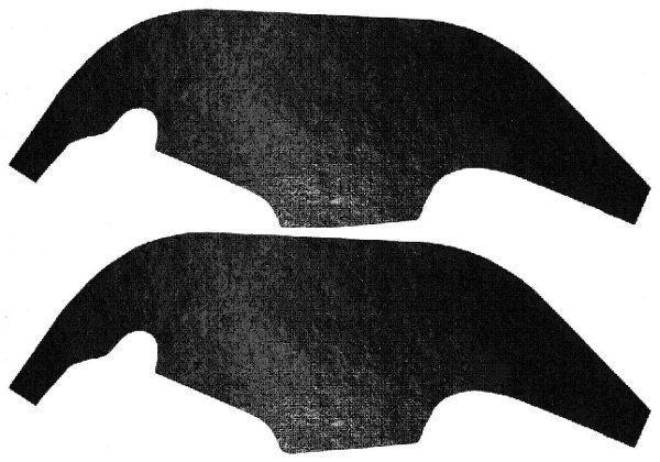 Splash Apron / A-Arm Dust Shield Fillers