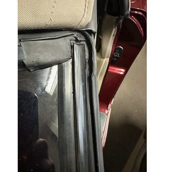 Windshield Header and A-Pillar Weatherstrip