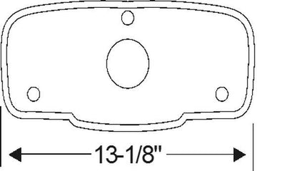 Taillight Mounting Pad
