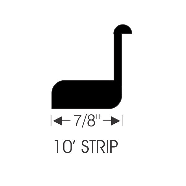 Windshield Weatherstrip Channel