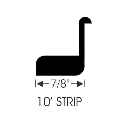 Windshield Weatherstrip Channel