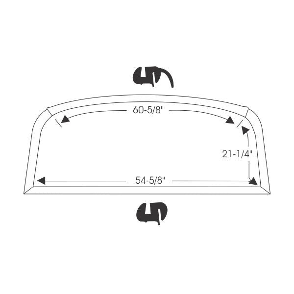 Rear Window Gasket