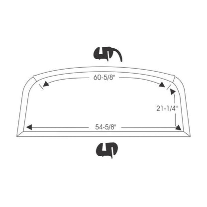 Rear Window Gasket