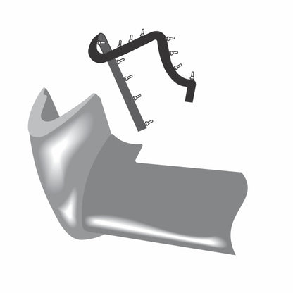 Rear bumper filler