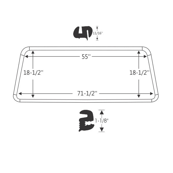 Windshield Gasket