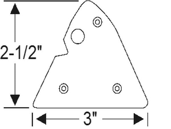 Detachable Center Post Pad