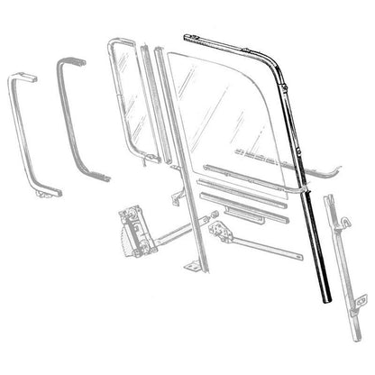 Door Glass Run Channel