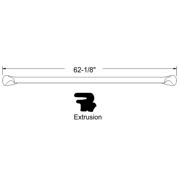 Rear Panel Weatherstrip