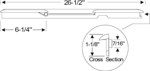 Front Door Vent Window Weatherstrips