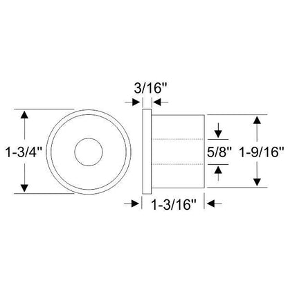 Rear Leaf Spring Eye Bushings