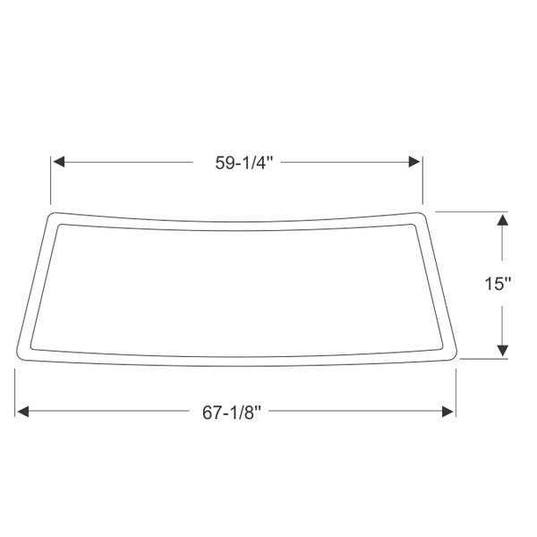 Rear Window Gasket