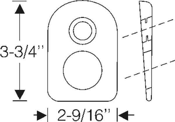 Steering Column Grommet - Black
