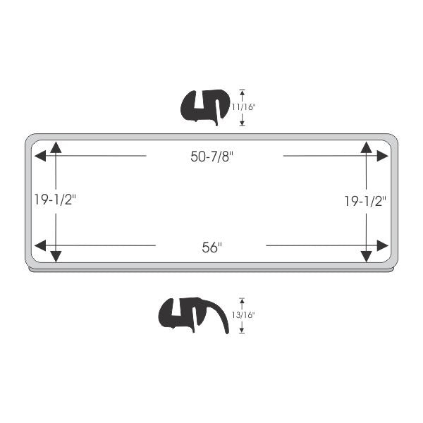 Rear Window Gasket