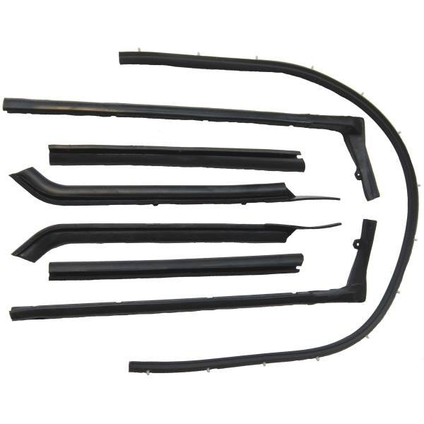 Convertible Roof Rail Weatherstrip Set