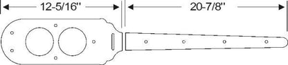Taillight Mounting Pad