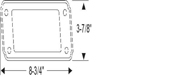 Taillight Mounting Pad