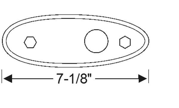Taillight Mounting Pad