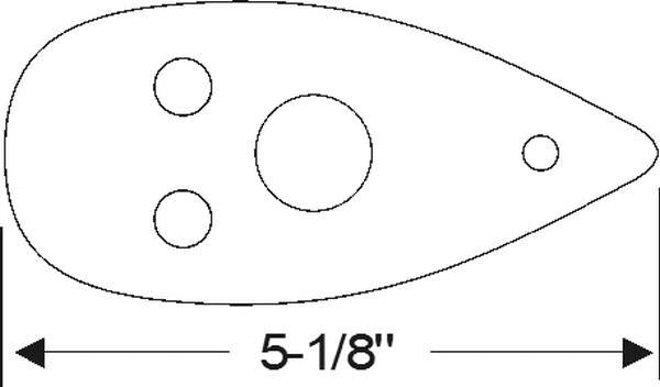 Taillight Mounting Pad