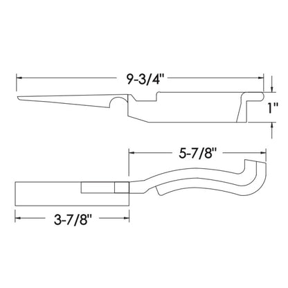 Hood to Cowl Weatherstrip