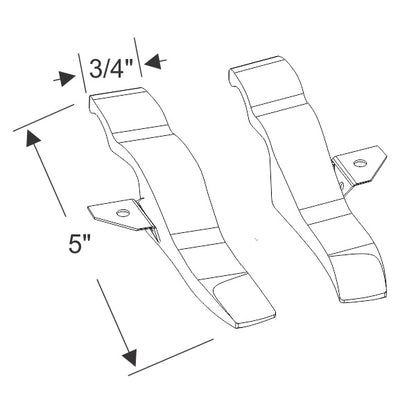 Decklid Corner Weatherstrips
