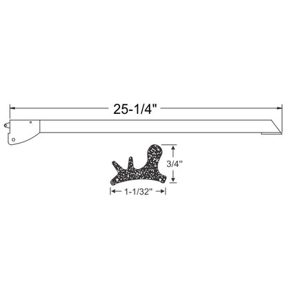 Convertible A-Post Hinge Pillar Weatherstrips