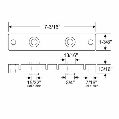 Front Center Engine Mount Rubber