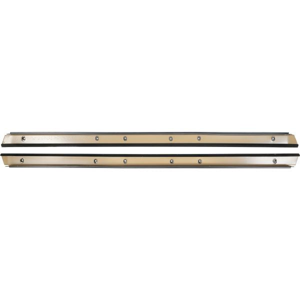 T-Top Side Rail Weatherstrip Metal Retainer Channels