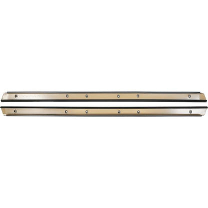 T-Top Side Rail Weatherstrip Metal Retainer Channels
