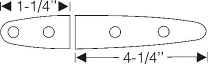Trunk Hinge Mounting Pads