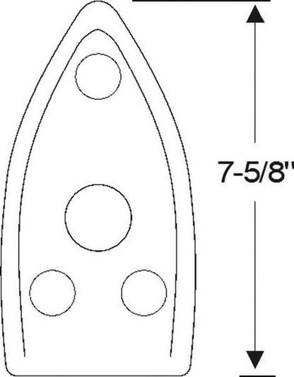 Headlight Mounting Pad