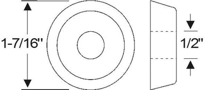 1-7/16" Firewall Grommet