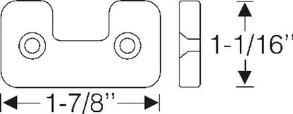 Detachable Center Post Pad