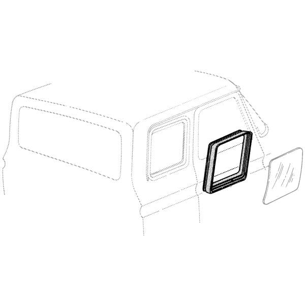 Stationary Rear Quarter Window Gaskets