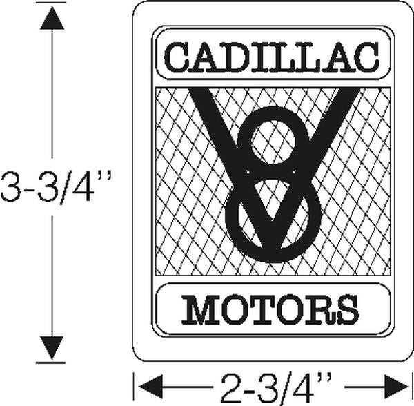 Cadillac V-8 Pedal Pad