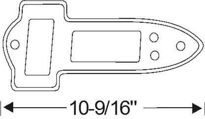 Taillight Mounting Pad