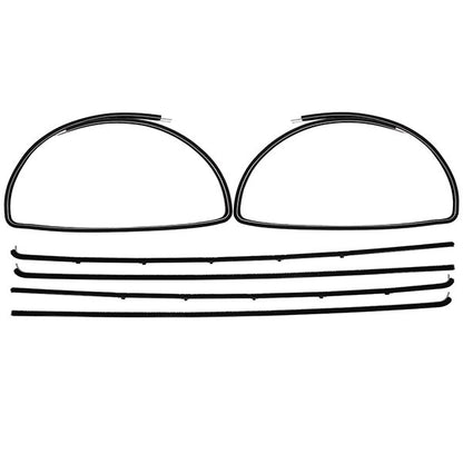 Window Felt Beltline Weatherstrips - Vent Window Delete