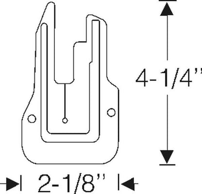 U Jamb Door Lock Pillar Fillers