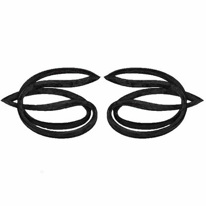 Quarter Window Weatherstrip Without Trim Groove