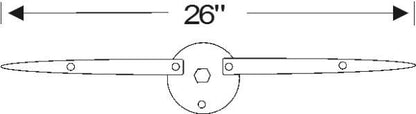 Trunk Emblem Mounting Pad