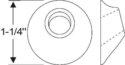Side mount grommet
