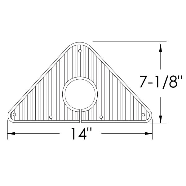 Steering Column Grommet - Black
