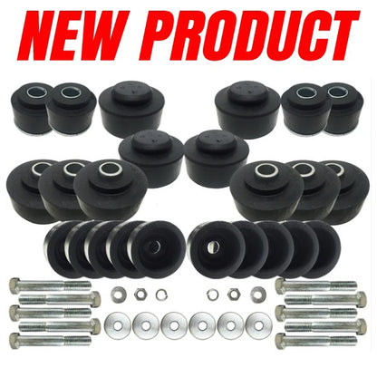 Body Mounts and Hardware Set - Coupe