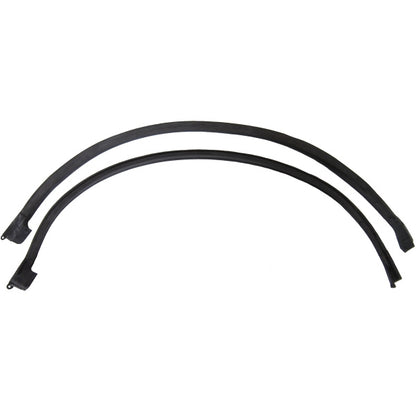 Convertible A-Pillar Post Weatherstrips